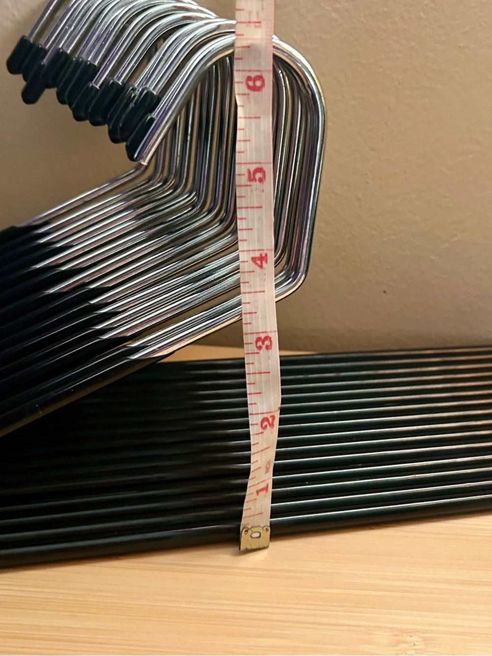 15 Pants Hangers Rubber Non-Slip Coating Grip 14” Open End Metal Pant Hanger